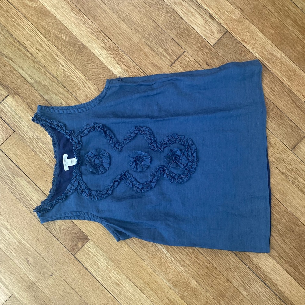 J Crew Size Four Blue top in perfect condition